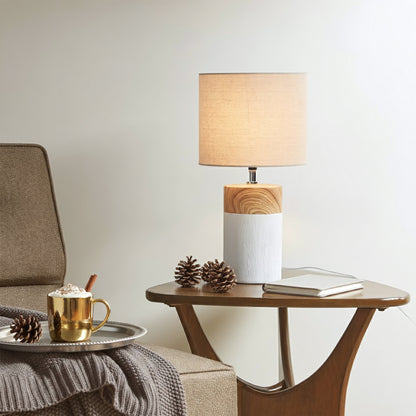 Nicolo Textured Ceramic Table Lamp