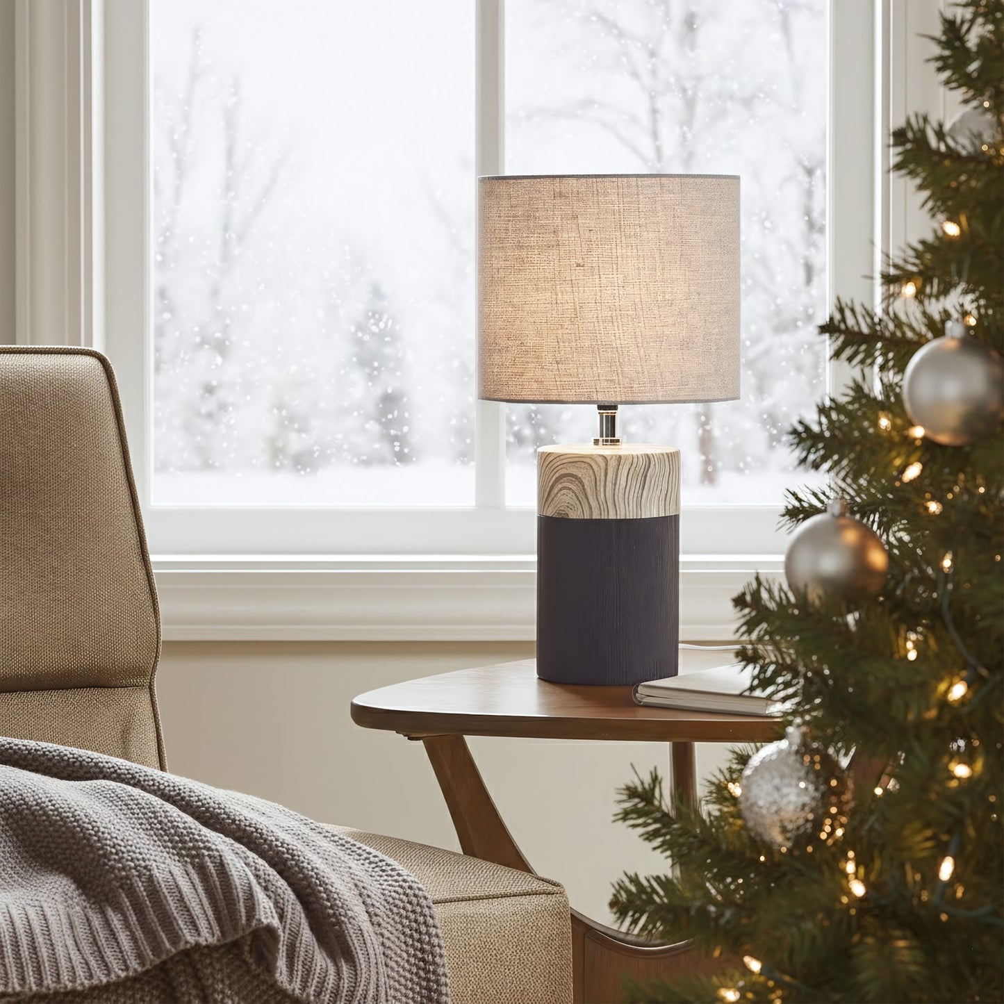 Nicolo Textured Ceramic Table Lamp