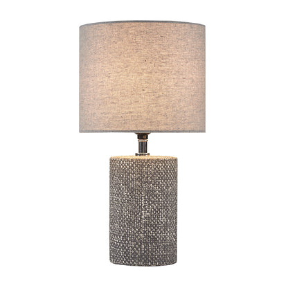 Bayard Embossed Ceramic Table Lamp