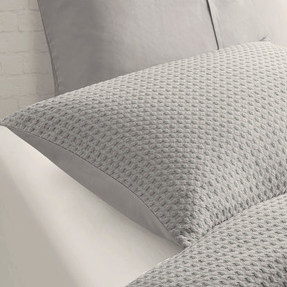 Mina Waffle Weave Textured Comforter Set