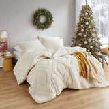 Kyla Double Diamond Quilted Teddy Comforter Set