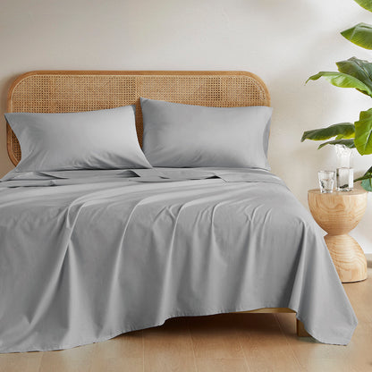 510 Design 100% Cotton Solid Sheet Set