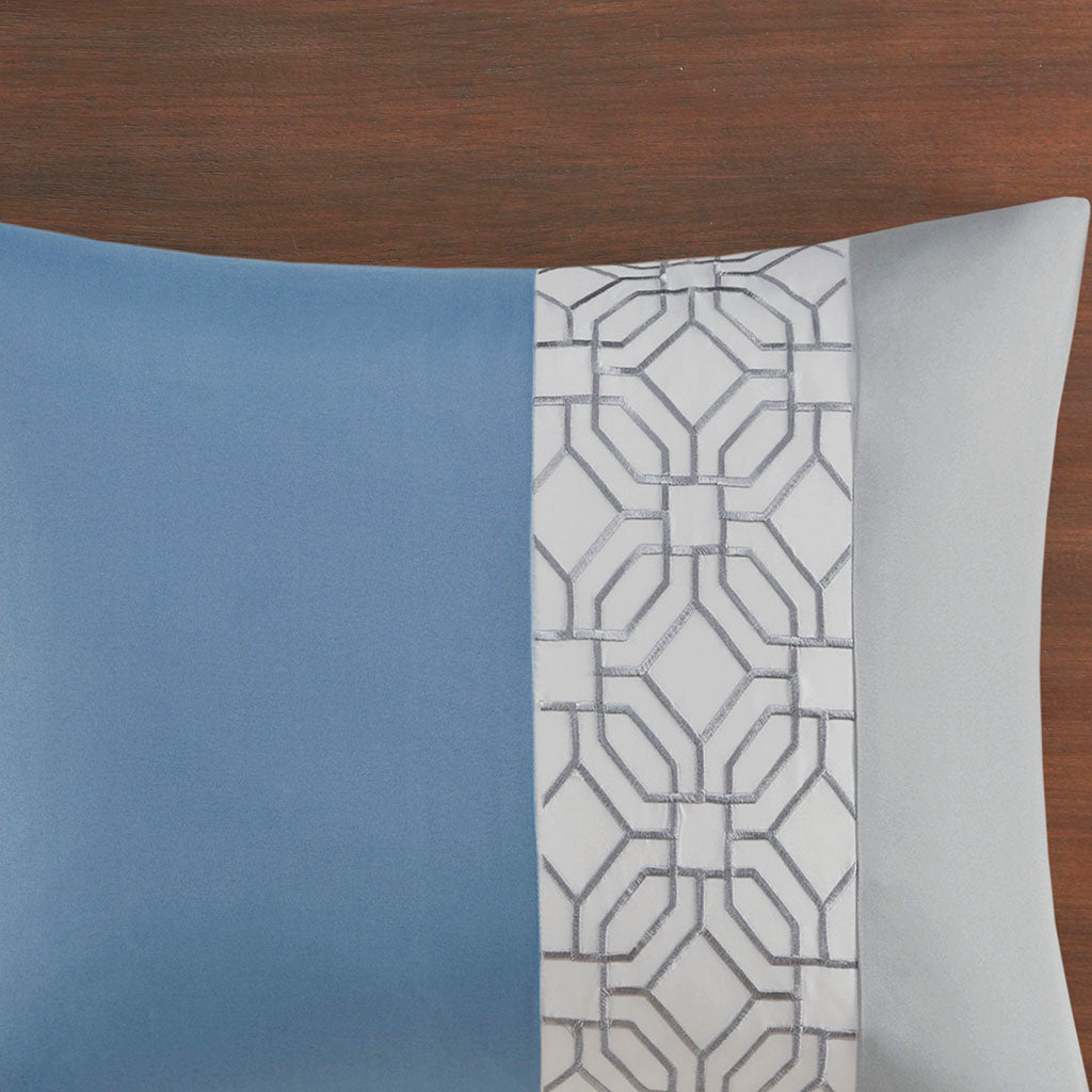 Donnell Embroidered 5 Piece Comforter Set