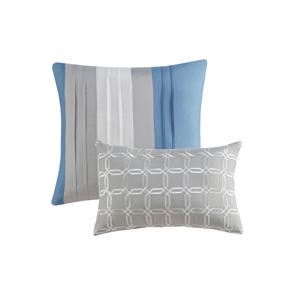 Donnell Embroidered 5 Piece Comforter Set