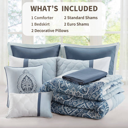510 Design 8 Piece  Comforter Set