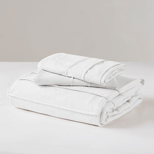 Porter Soft Washed Pleated Duvet Cover Set
