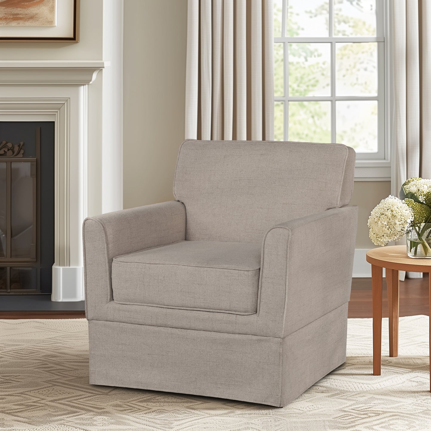 510 Design Slipcover Accent Armchair