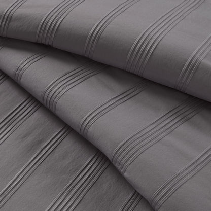 Logan Woven Striped Comforter Set