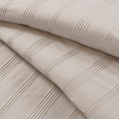 Logan Woven Striped Comforter Set