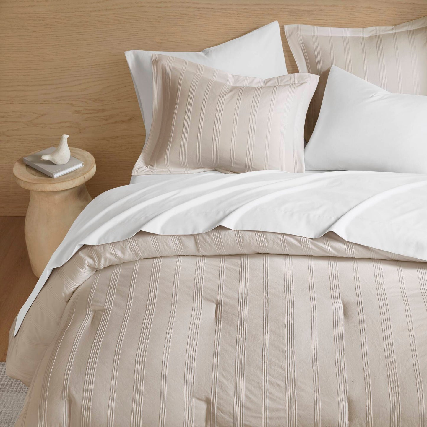 Logan Woven Striped Comforter Set
