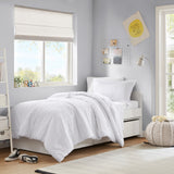 Logan Woven Striped Comforter Set