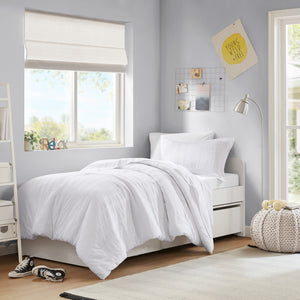 Logan Woven Striped Comforter Set