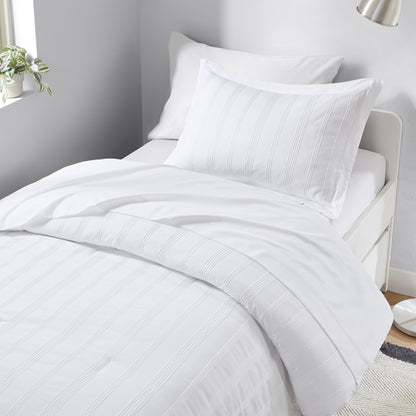 Logan Woven Striped Comforter Set