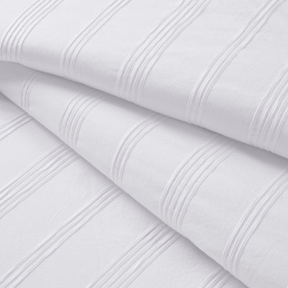 Logan Woven Striped Comforter Set