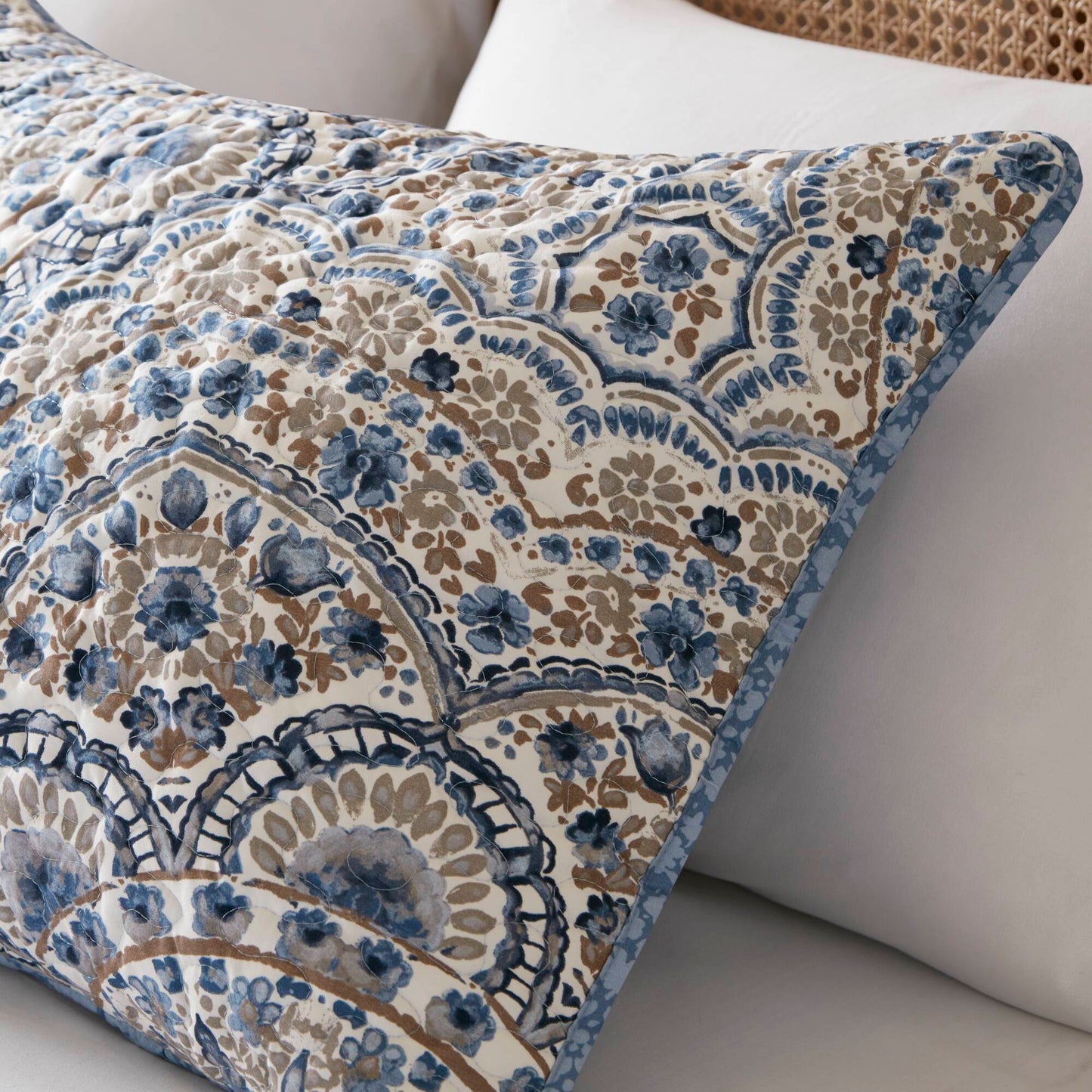Valerie Boho Floral Reversible Quilt