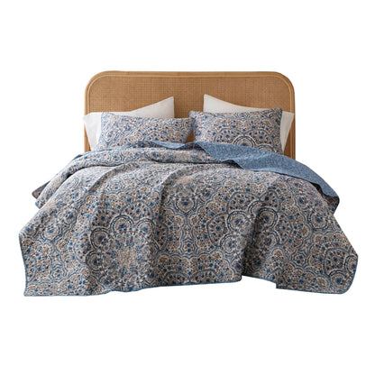 Valerie Boho Floral Reversible Quilt