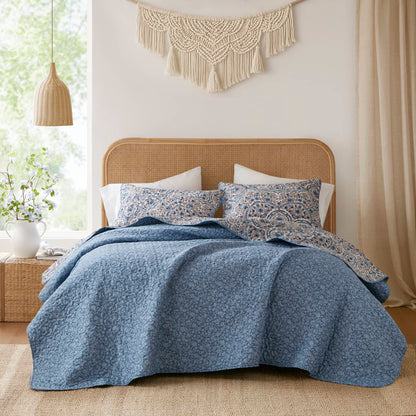 Valerie Boho Floral Reversible Quilt
