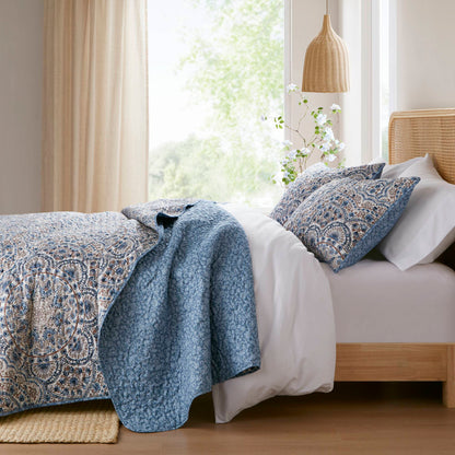 Valerie Boho Floral Reversible Quilt