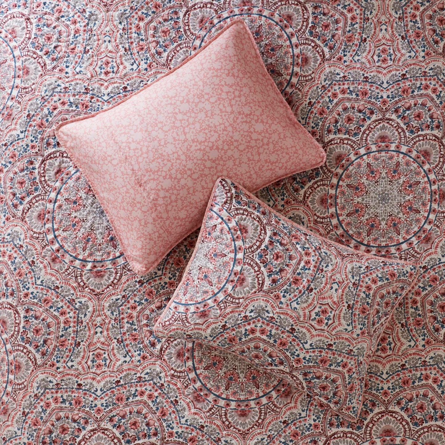 Valerie Boho Floral Reversible Quilt