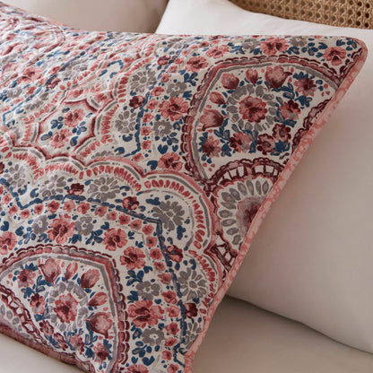 Valerie Boho Floral Reversible Quilt