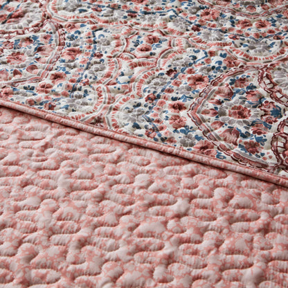 Valerie Boho Floral Reversible Quilt