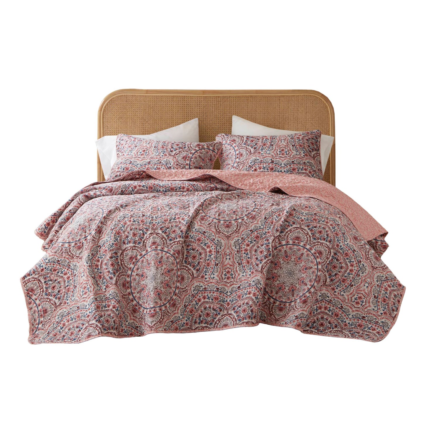 Valerie Boho Floral Reversible Quilt