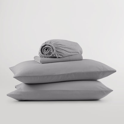 Cotton 144TC 100% Cotton Solid Sheet Set