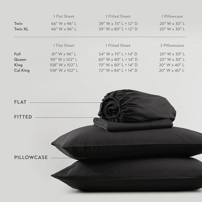 Cotton 144TC 100% Cotton Solid Sheet Set