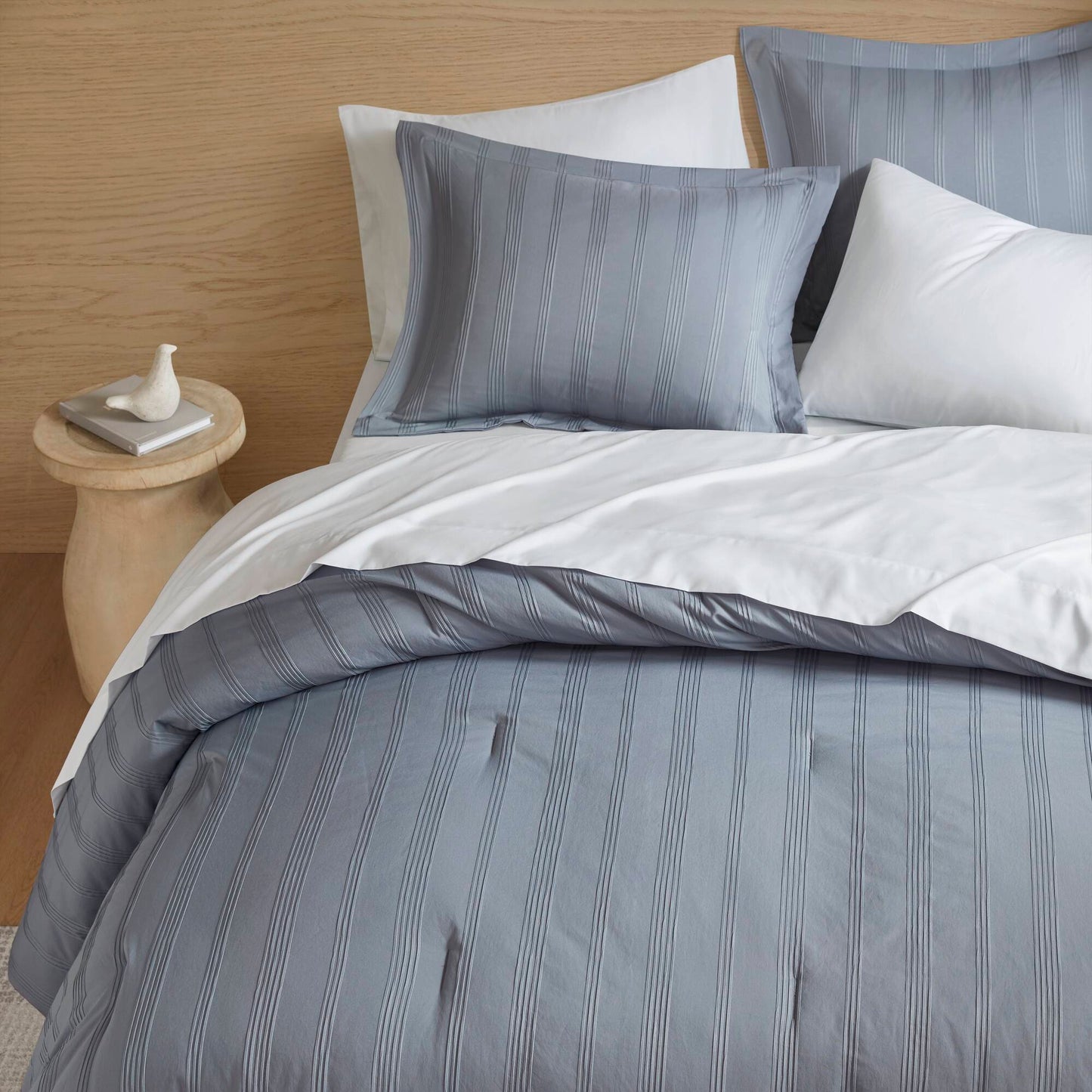 Logan Woven Striped Comforter Set