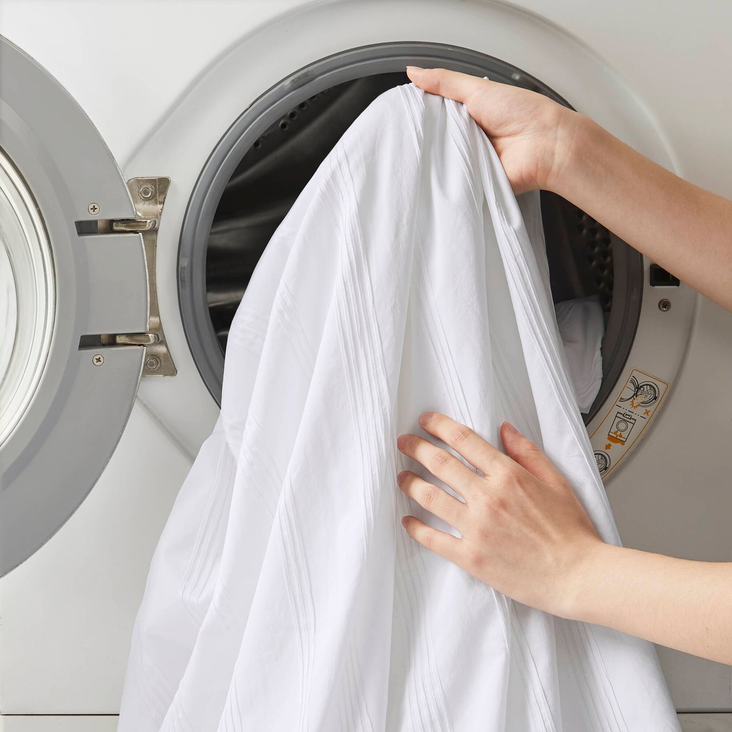 Logan Woven Striped Duvet Set