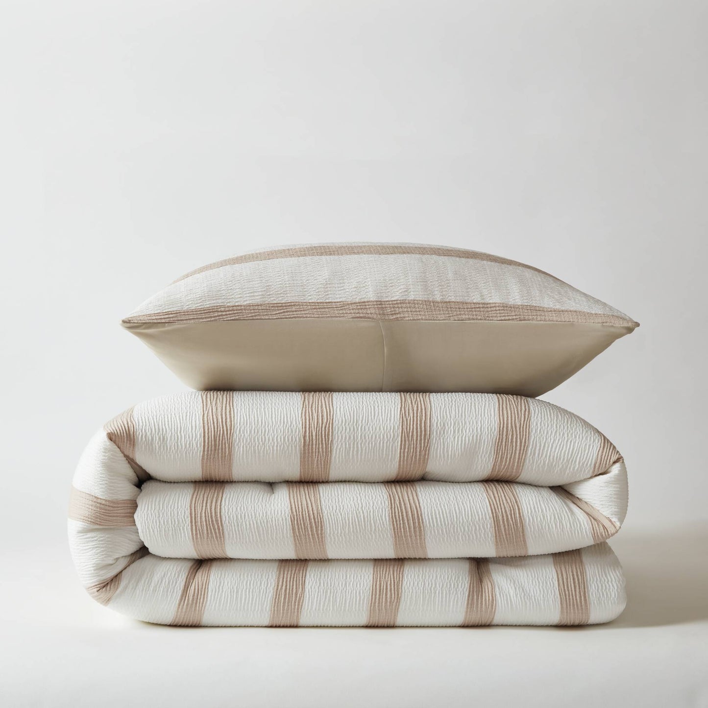 Merritt Yarn-dyed Striped Comforter