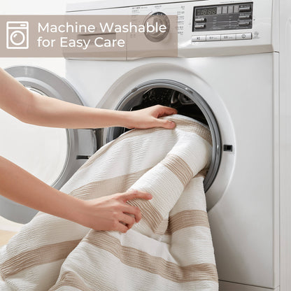 Merritt Yarn-dyed Striped Comforter