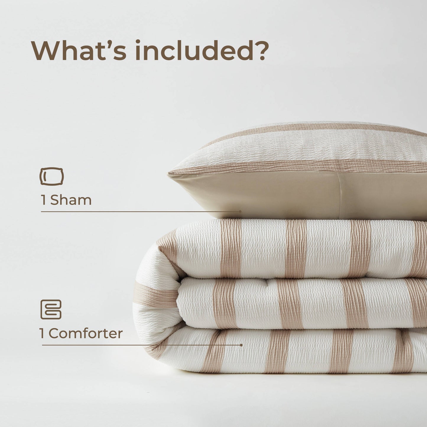 Merritt Yarn-dyed Striped Comforter