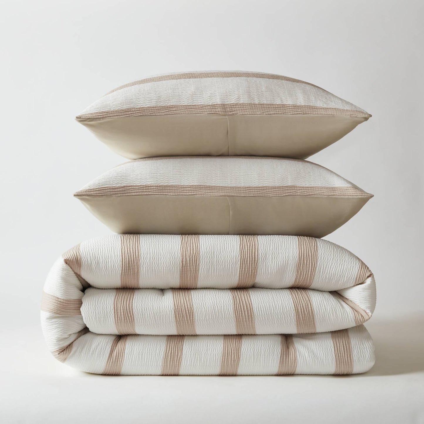 Merritt Yarn-dyed Striped Comforter