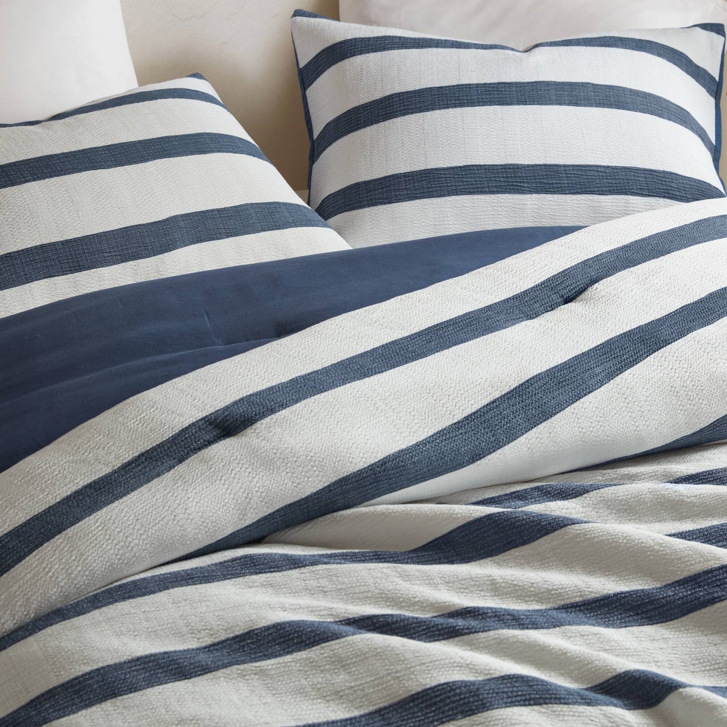 Merritt Yarn-dyed Striped Comforter