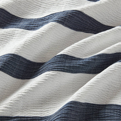 Merritt Yarn-dyed Striped Comforter