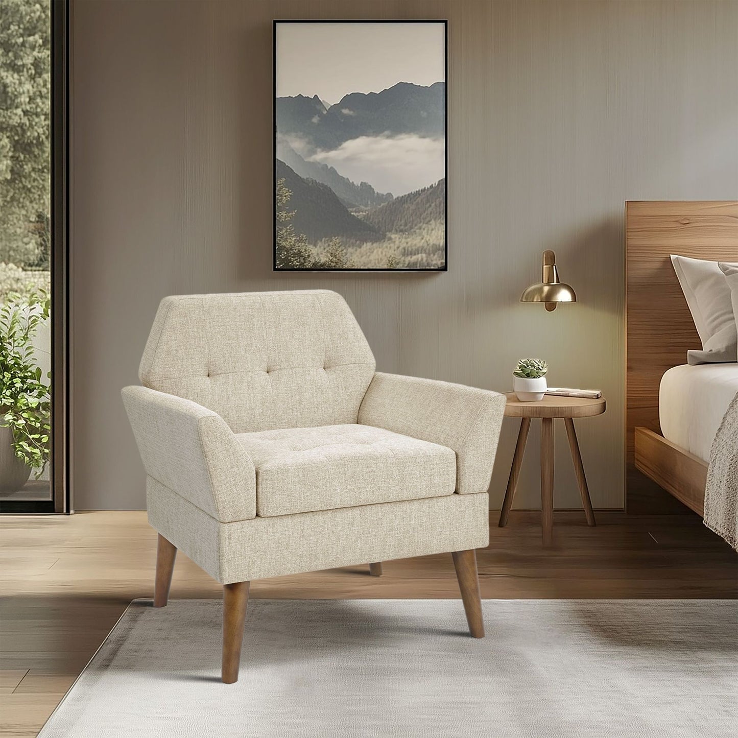Newtin Mid-Century Modern Lounge Chair