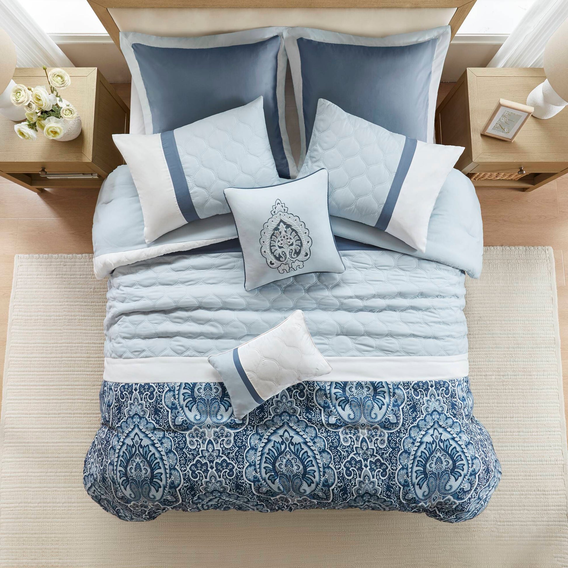 510 Design 8 Piece  Comforter Set