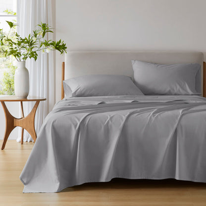 510 Design 100% Cotton Solid Sheet Set