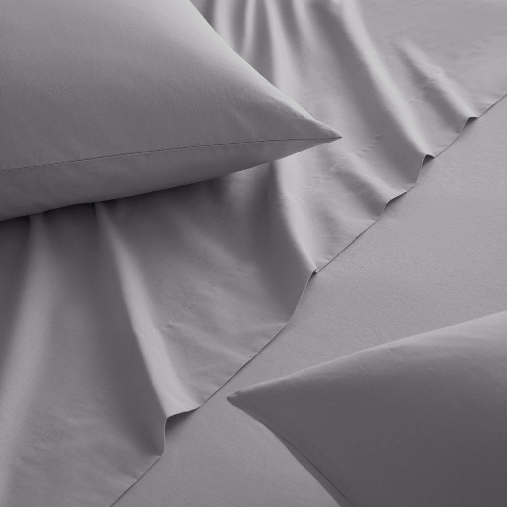 510 Design 100% Cotton Solid Sheet Set