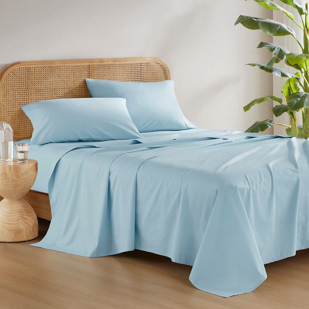 510 Design 100% Cotton Solid Sheet Set