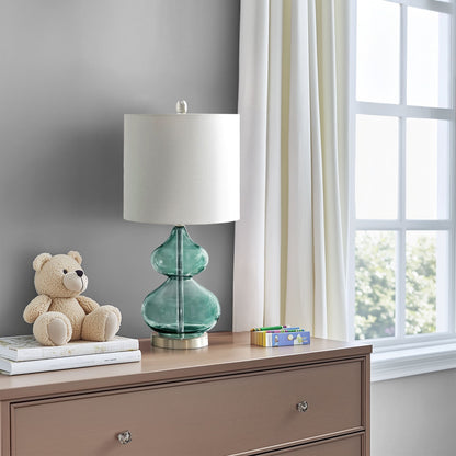 510 Design Curved Glass Table Lamp, Set of 2