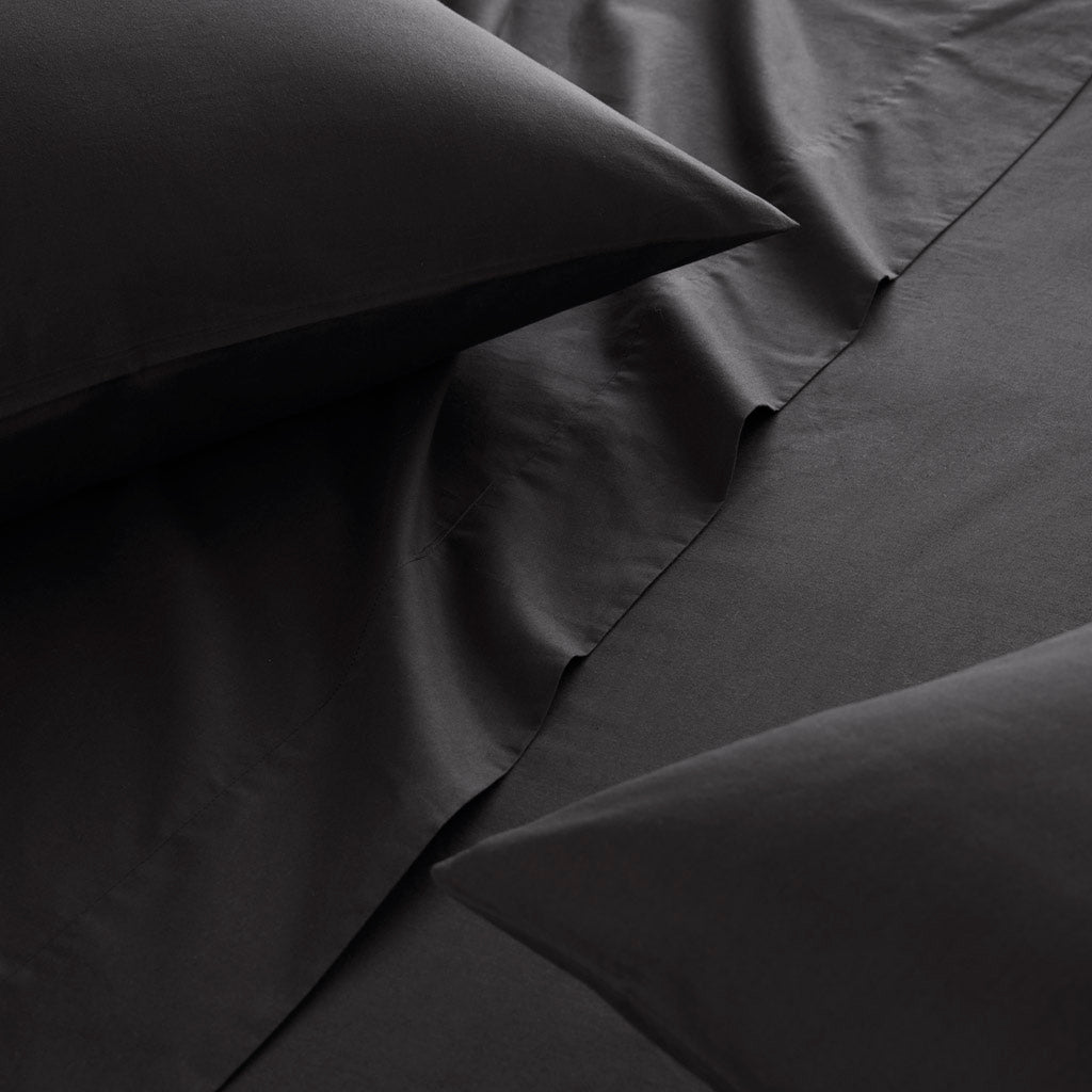 510 Design 100% Cotton Solid Sheet Set