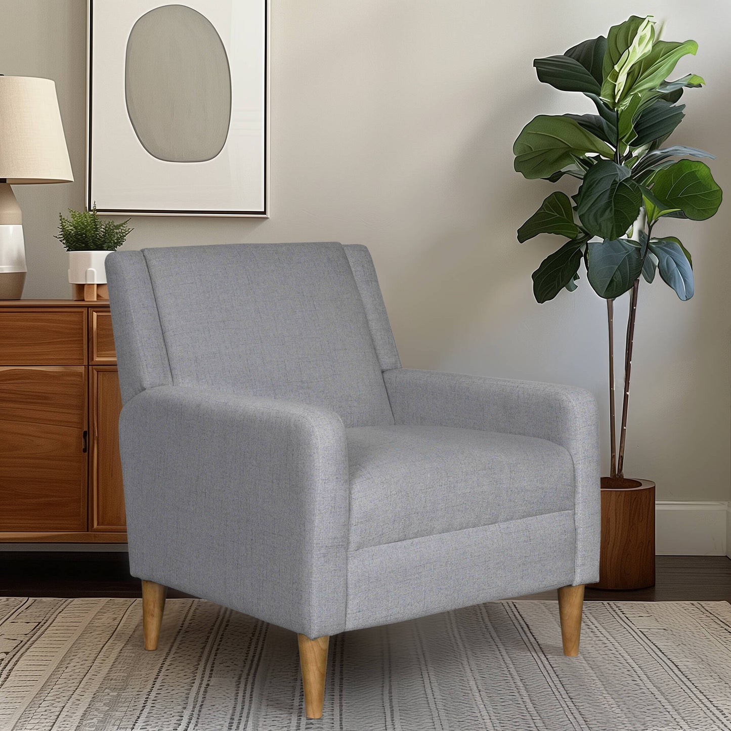 510 Design Upholstered Accent Armchair