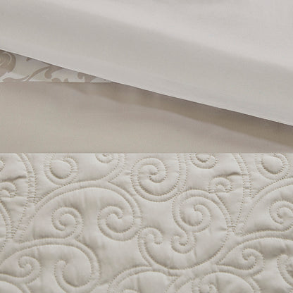 510 Design Embroidered 8 Piece  Comforter Set