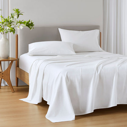 510 Design 100% Cotton Solid Sheet Set