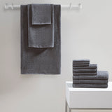 Big Bundle 100% Cotton Quick Dry 12-Piece Bath Towel Set